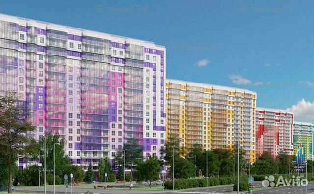 1-к квартира, 41.2 м², 17/19 эт.