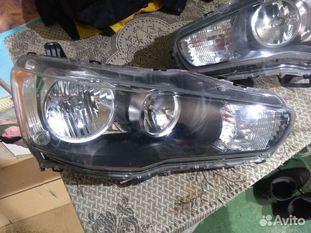 Оригинальные фары Lancer 10 Оригинальные фары Lancer 10