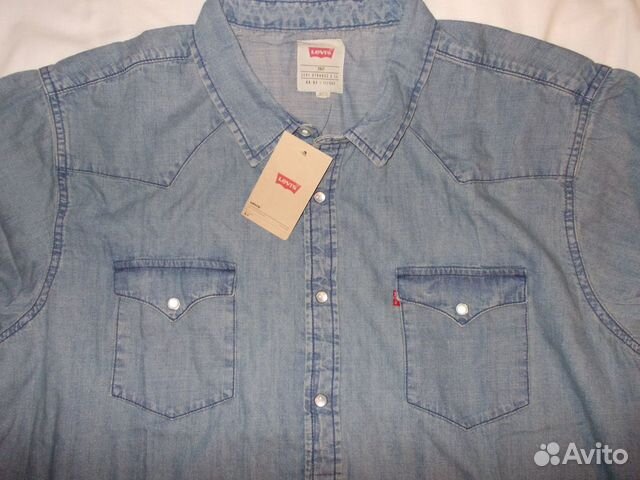 Джинсовые рубашки levis размеры от 58 до 66 из США Джинсовые рубашки levis размеры от 58 до 66 из США