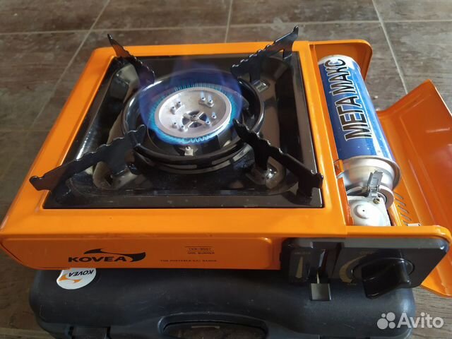 Плита туристическая,газовая,новая