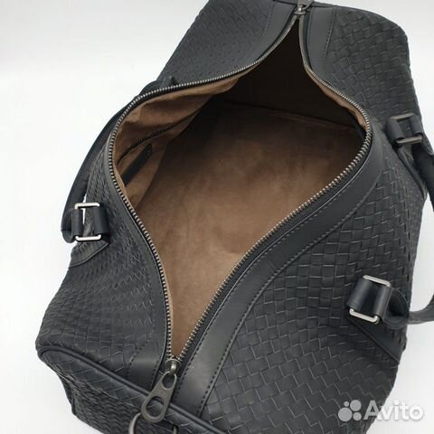 Новая дорожная сумка Bottega Veneta черная