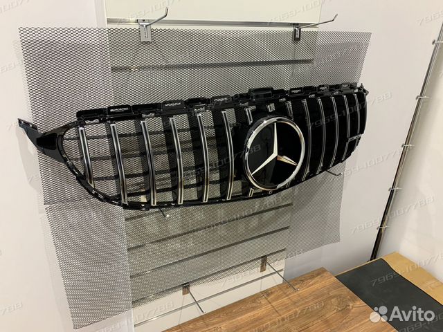 Решетка радиатора Mercedes W205 C205 GT Новая
