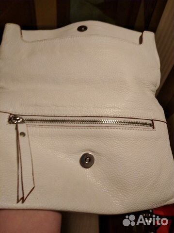Сумка клатч натуральная кожа