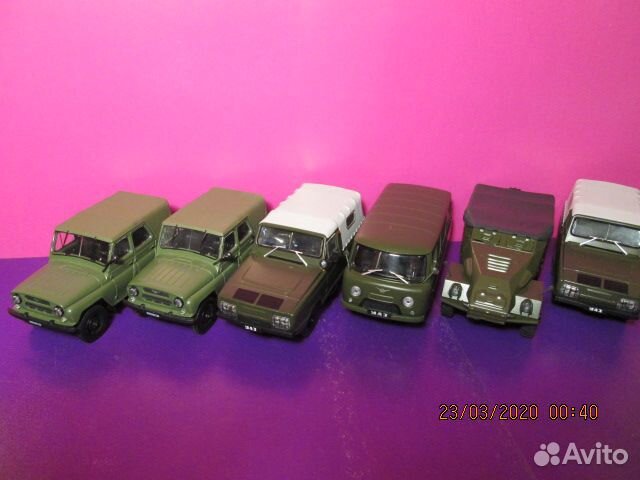Автолегенды СССР модели 1:43
