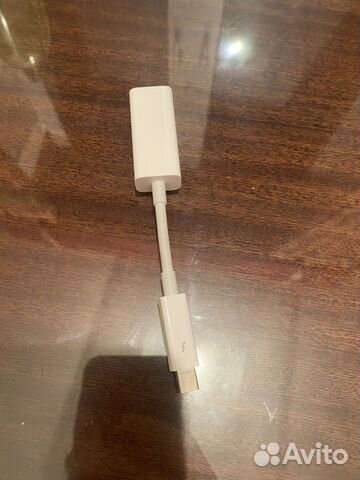 Переходник Thunderbolt to Gigabit Ethernet Adapter Переходник Thunderbolt to Gigabit Ethernet Adapter