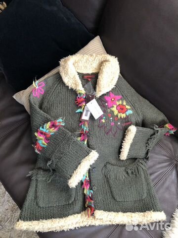 Пальто вязанное / кардиган на девочку Пальто вязанное / кардиган на девочку
