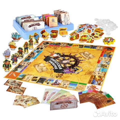 Настольная игра Монополия пиратская Настольная игра Монополия пиратская