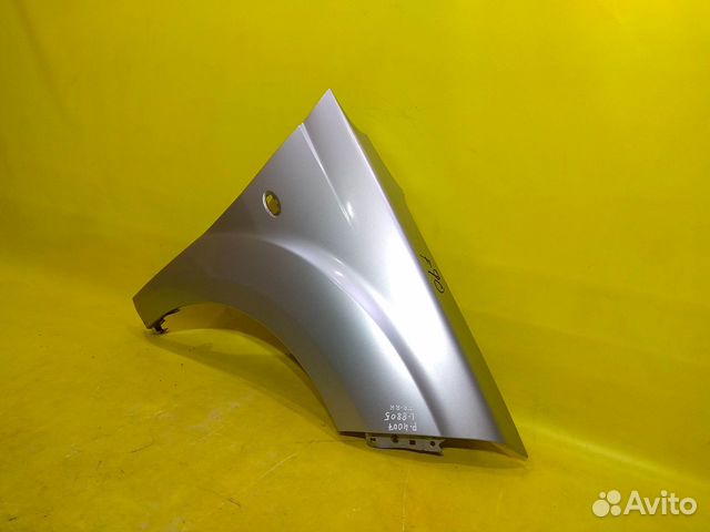 Крыло Серебро переднее Правое Пежо 4007 C-Crosser