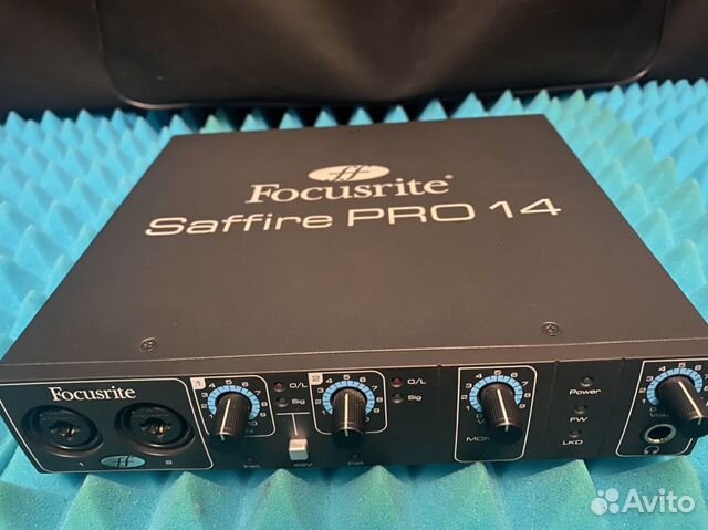 Звуковая карта focusrite saffire pro 14