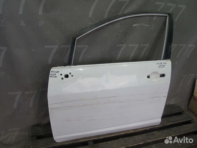 Nissan Tiida (C11) Дверь передняя левая Б/у Оригин Nissan Tiida (C11) Дверь передняя левая Б/у Оригин