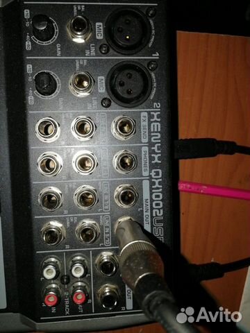Микшерный пульт behringer xenyx QX1002USB