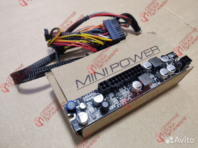 Блок питания 180Вт picopsu 24pin/4pin/SATA
