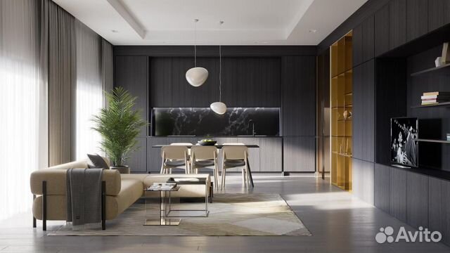 3-к квартира, 95.5 м², 10/19 эт. 3-к квартира, 95.5 м², 10/19 эт.