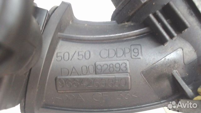 Заслонка дроссельная Peugeot 407, 2005