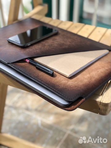 Чехол для MacBook Pro 16 Кожаный