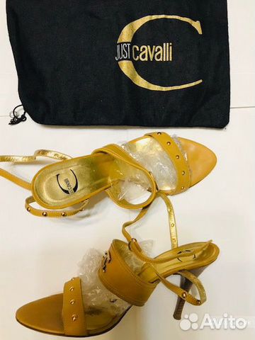 Босоножки Just Cavalli италия кожа