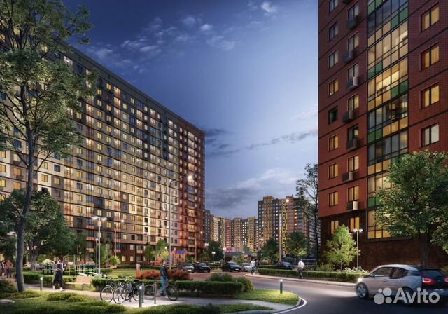 1-к квартира, 37 м², 8/17 эт.