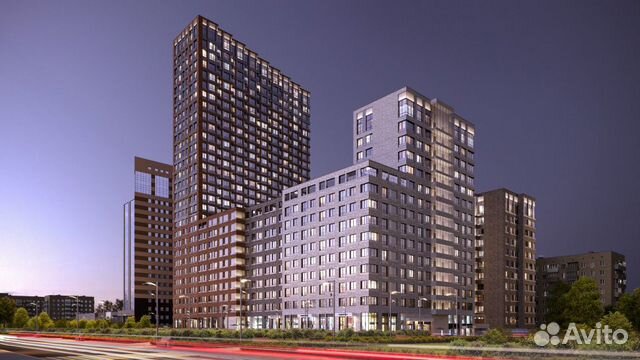 1-к квартира, 41.6 м², 20/29 эт.