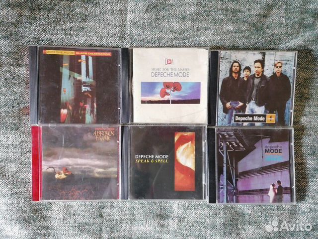 6 CD группы Depeche Mode Депеш Мод