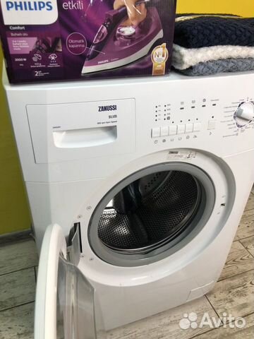 Стиральная машина Zanussi + утюг в подарок Стиральная машина Zanussi + утюг в подарок