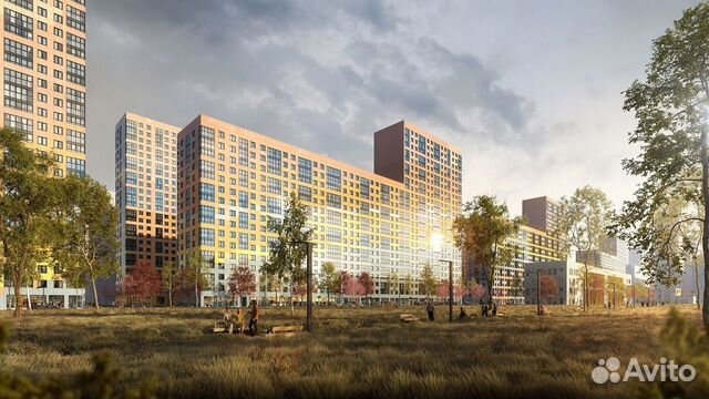 1-к квартира, 34.7 м², 17/25 эт.