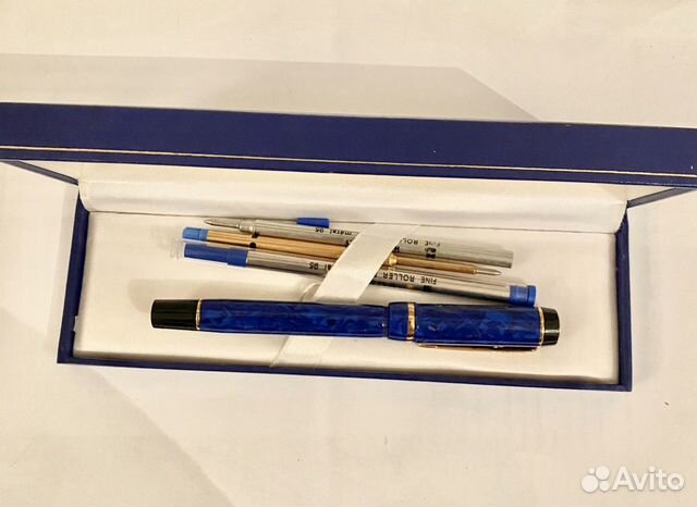 Ручка Waterman новая Parker Duofold золото