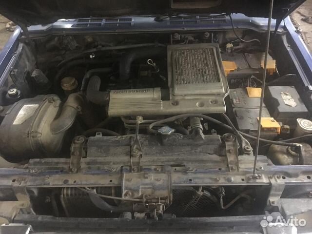 Двигатель 2.8 л 4M40 Mitsubishi Pajero 2 1996г Двигатель 2.8 л 4M40 Mitsubishi Pajero 2 1996г