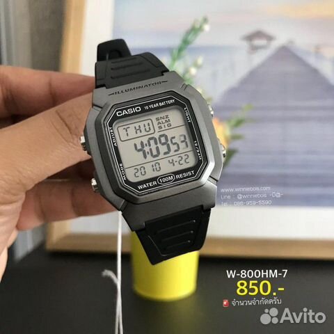 Часы Casio illuminator W-800HM-7avdf Часы Casio illuminator W-800HM-7avdf