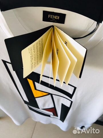 Fendi футболка с логотипом FF Fendi футболка с логотипом FF