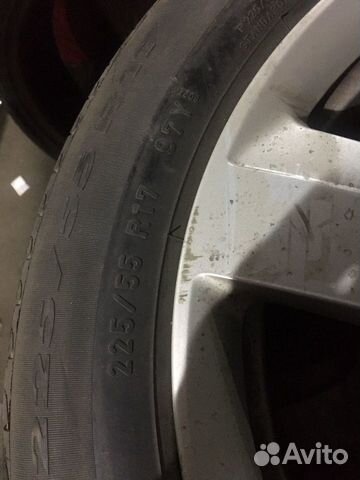Шины летние Pirelli 225/55/17