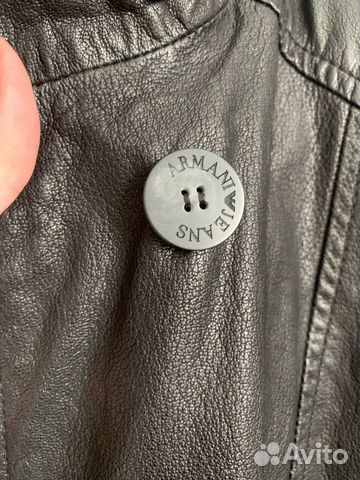Куртка кожаная Armani Jeans Куртка кожаная Armani Jeans