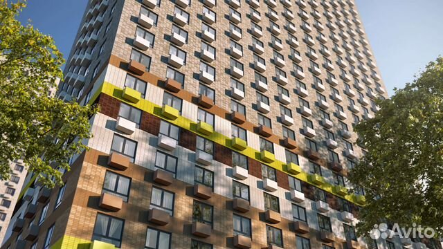 1-к квартира, 33.6 м², 10/25 эт. 1-к квартира, 33.6 м², 10/25 эт.