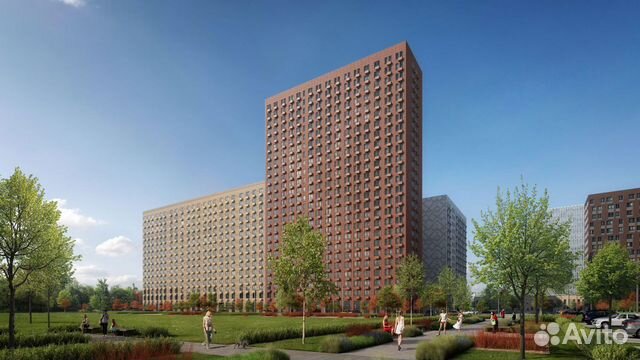 3-к квартира, 76.1 м², 2/15 эт.