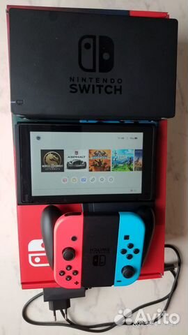 Nintendo switch - вторая ревизия (с играми) Nintendo switch - вторая ревизия (с играми)