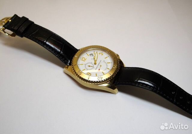 Золотые часы Girard Perregaux Sea Hawk II оригинал Золотые часы Girard Perregaux Sea Hawk II оригинал
