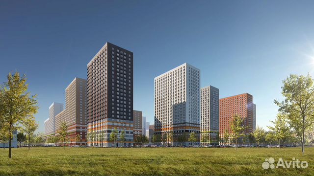 1-к квартира, 33.6 м², 23/25 эт. 1-к квартира, 33.6 м², 23/25 эт.