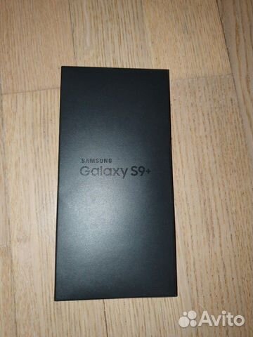 Коробка от SAMSUNG Galaxy S9+ Коробка от SAMSUNG Galaxy S9+