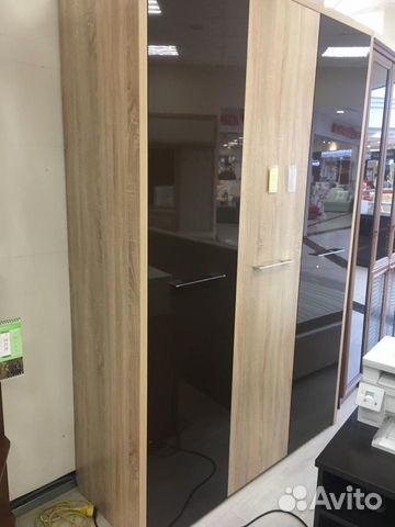 Шкаф 3 дверный глянец