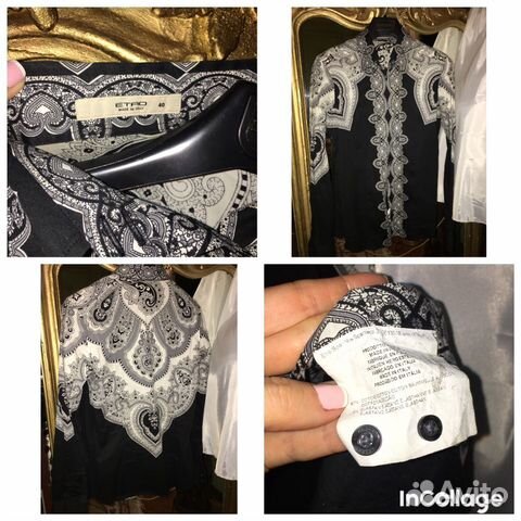 Рубашка Etro Burberry