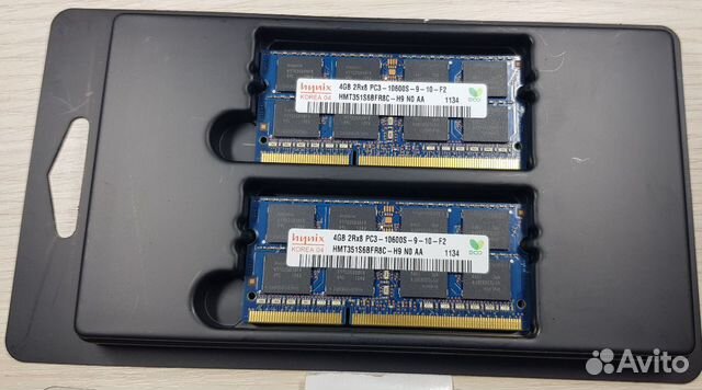 Оперативная память DDR3 SO-dimm 8Gb (2х4Gb) Hynix Оперативная память DDR3 SO-dimm 8Gb (2х4Gb) Hynix