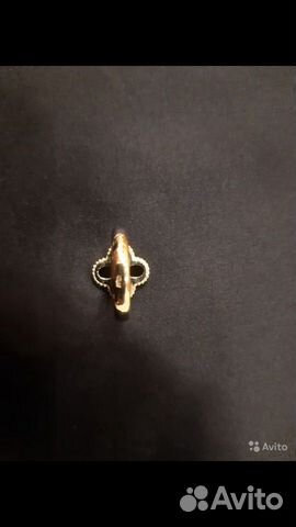 Серьги и кольцо 17р Van Cleef