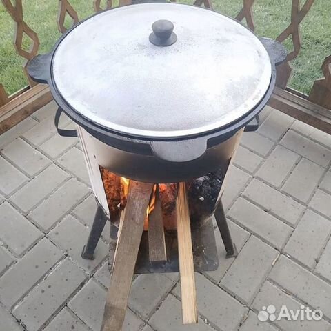 Казаны чугунные и печи
