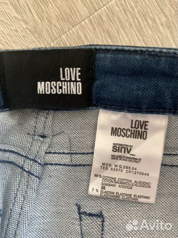 Джинсы Love Moschino оригинал новые