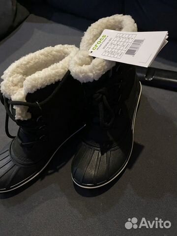 Сапоги детские зимние crocs