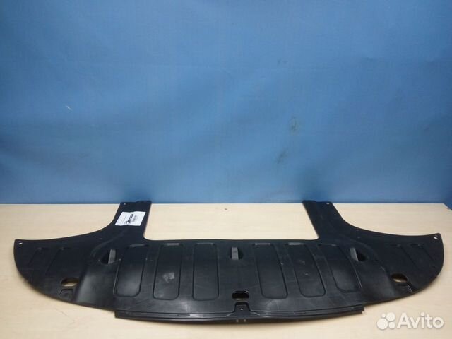 Пыльник переднего бампера жесткий Kia Rio IV 17