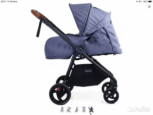 Коляска Valco Baby Snap 4 Ultra Trend Denim Коляска Valco Baby Snap 4 Ultra Trend Denim