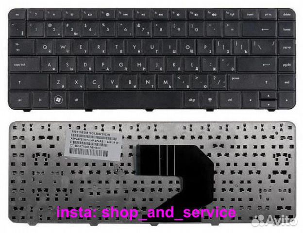 Клавиатура для ноутбука HP G4-1000, G6-1000, CQ43
