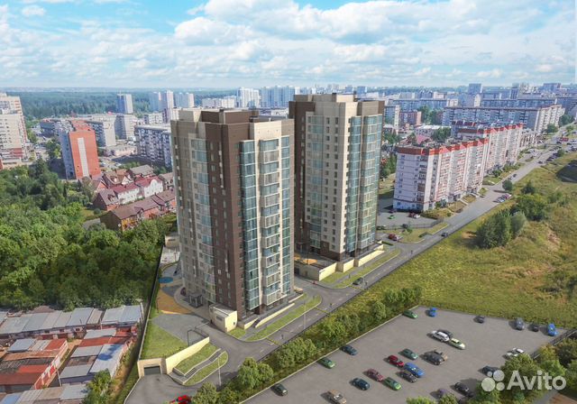 2-к квартира, 59 м², 3/17 эт. 2-к квартира, 59 м², 3/17 эт.
