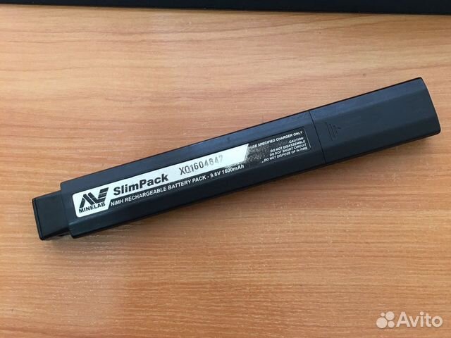 Набор аккумулятор и 2 зарядки для Minelab