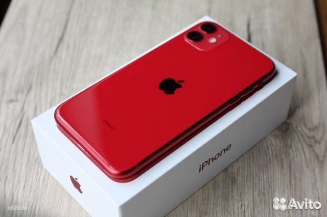 Телефон iPhone 11 product red Телефон iPhone 11 product red
